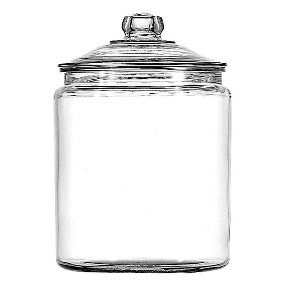 Anchor Hocking Glass Storage Heritage Hill Jar, 1 Gal, 2 Pack - Anchor Hocking