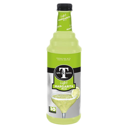 Mr & Mrs T Skinny Margarita Mix, 1 L, Bottle