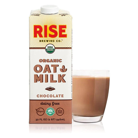 Rise Brewing Chocolate Oat Milk 32oz Shelf Stable