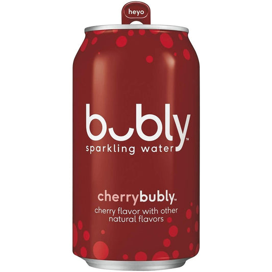 Bubly Sparkling Water - Cherry - 12 oz (8 Cans)