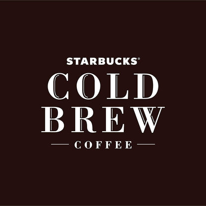 Starbucks Cold Brew Unsweetened Black Premium Iced Coffee Drink, 11 fl oz Glass Bottle