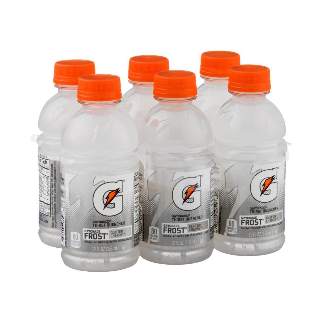 Gatorade G Series Thirst Quencher Frost Glacier Cherry 12oz Bottles - Pack of 6