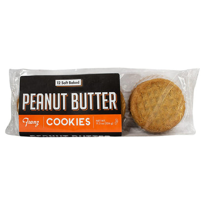 Franz Chewy Peanut Butter Delight Cookies, 11.5 oz, 12 Pack