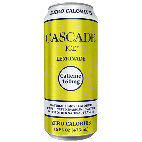 Cascade Ice Caffeine Lemonade, 12-Pack of 16 fl.oz Cans