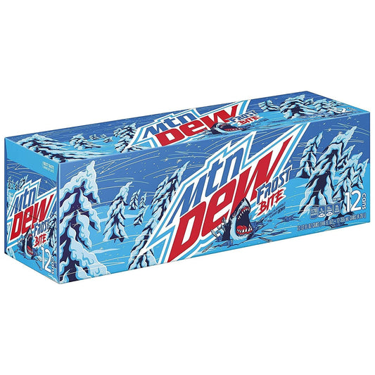 Mtn Dew Frost Bite Limited Edition 24-Pack - 12oz Cans - Mountain Dew