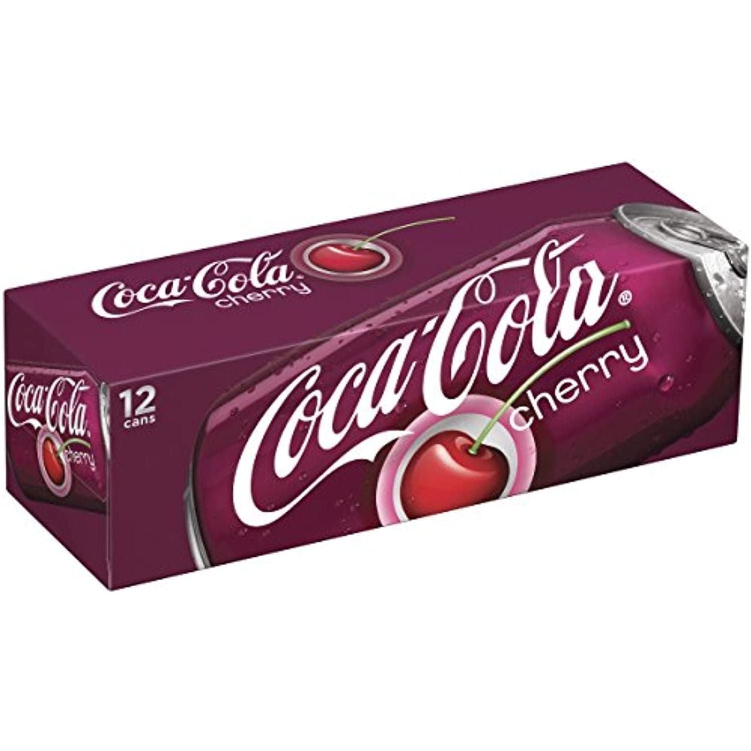 Coca Cola Cherry Flavored Soda, 12-Oz Cans - 24-Pack - Coca-Cola