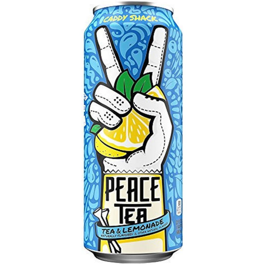 4 PACK Peace Tea Caddy Shack Black Tea Lemonade Drink 23 fl oz