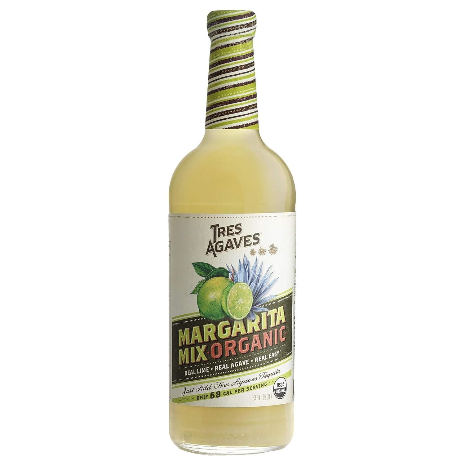 Tres Agaves Organic-Non-Alcoholic-Margarita Mix 2L - Twin Pack - Tres Agaves