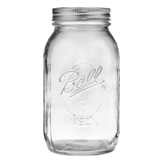 12 Pack: Ball 1qt. Regular Width Mason Jar