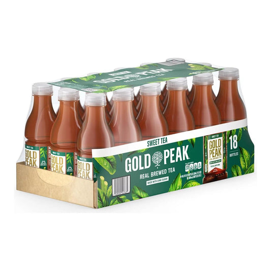 Gold Peak Sweet Tea, 16.9 Fluid Ounce (Pack of 18)