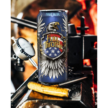 Full Throttle Energy Drink - Refreshing Blue Agave Flavor - 16 Ounce Cans (12 Pack)