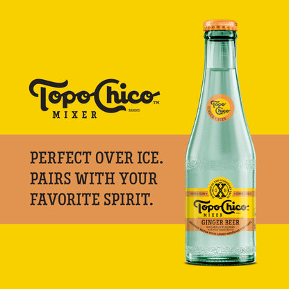 Topo Chico Ginger Beer - Pack of 4 (7.1 fl oz Bottles)