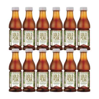 Gold Peak Zero Sugar Sweet Tea Bottles, 16.9 fl oz, 12 Pack