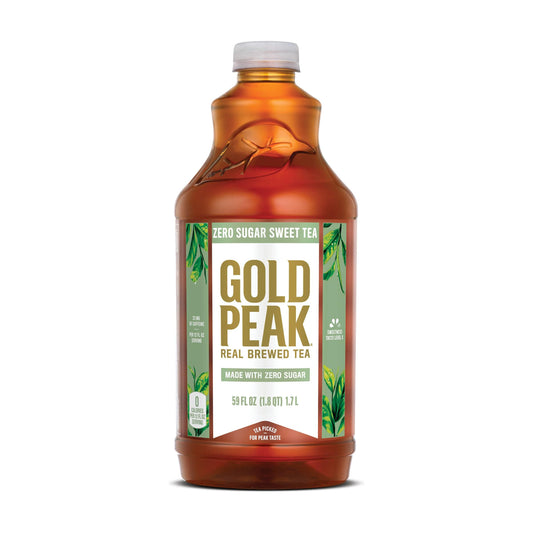 Gold Peak Zero Sugar Sweettea, Real Brewed Tea, 59 Fl Oz