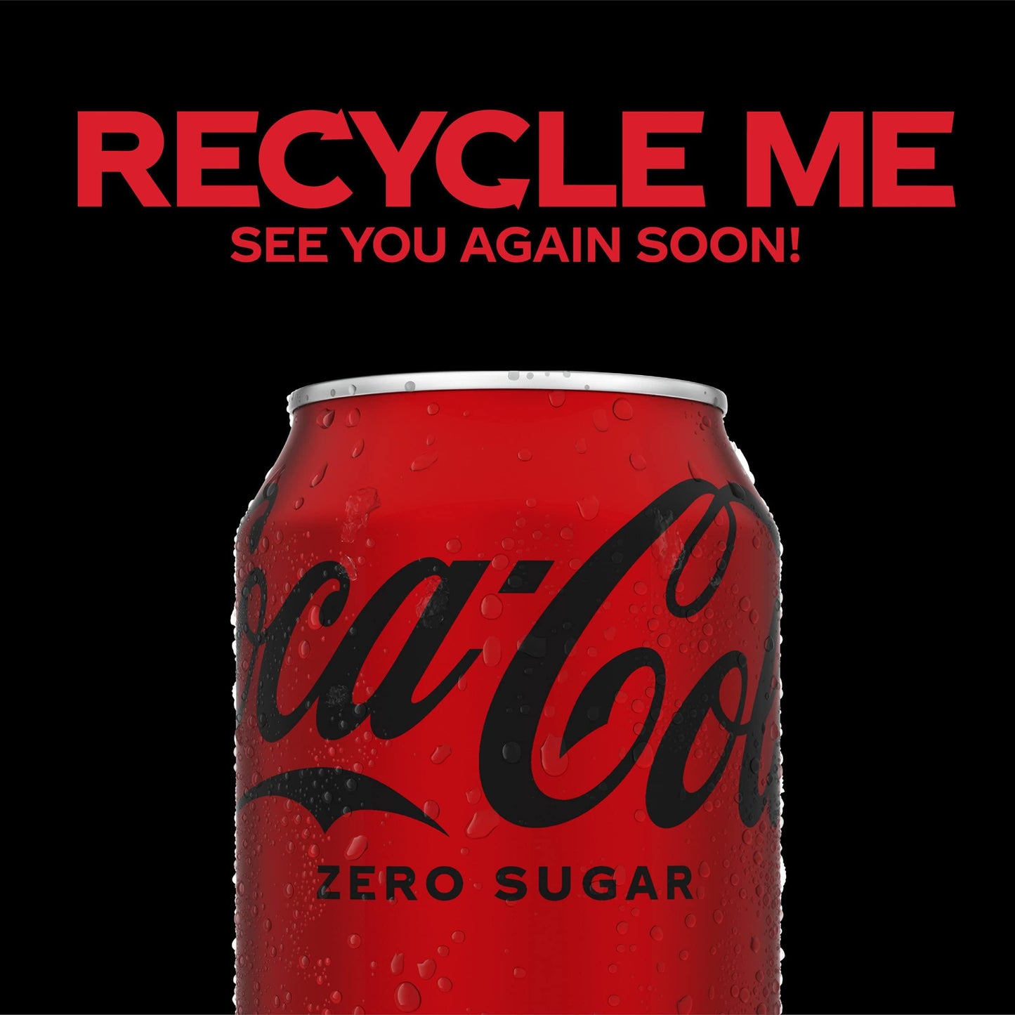 Coca-Cola Zero Sugar Soft Drink, 12 oz Cans, 12-Pack Refreshing Beverage