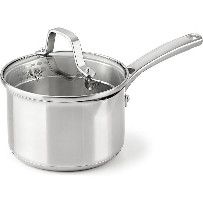 Calphalon Classic Stainless Steel 1.5 qt. Covered Saucepan - Calphalon