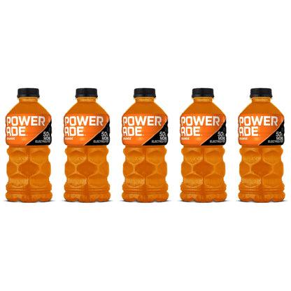 POWERADE Orange Electrolyte Sport Drink 5-Pack (28 oz Bottles)