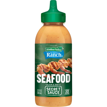 Hidden Valley Ranch Seafood Sauce - 12 oz Squeezable Bottle, 6-Pack