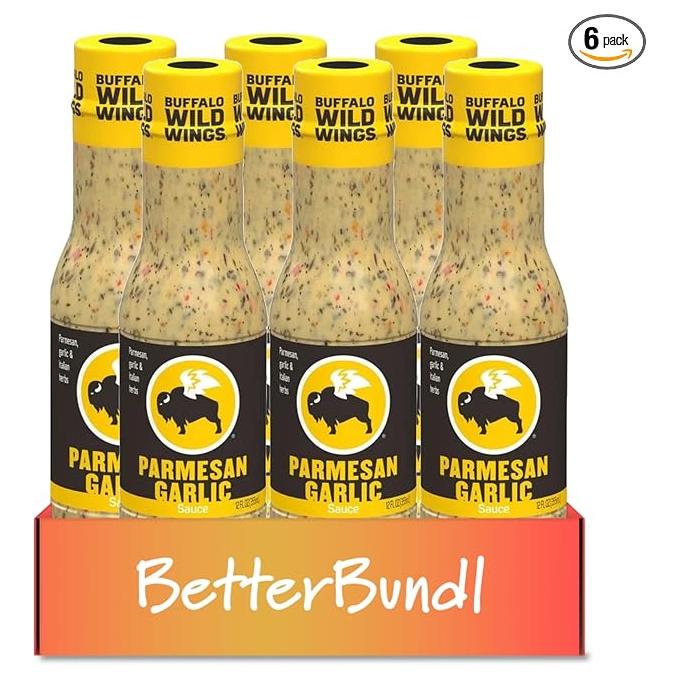 Buffalo Wild Wings Parmesan Garlic Flavor Bundle - 3 Pack - Buffalo Wild Wings