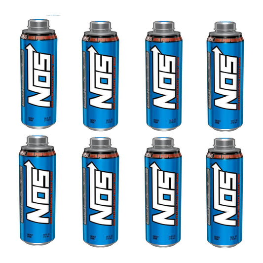 NOS Energy Drink - 8 Pack of 24oz Cans for Ultimate Stamina Boost