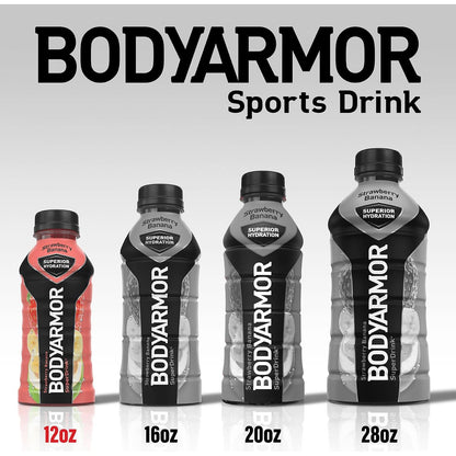 BODYARMOR Blue Raspberry Sports Drink, 12 oz, 8-Pack