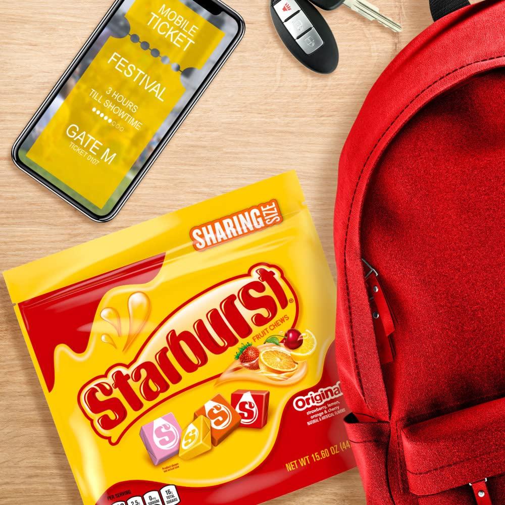 Starburst Original Fruit Chews Chewy Candy, Sharing Size - 15.6 oz Bag