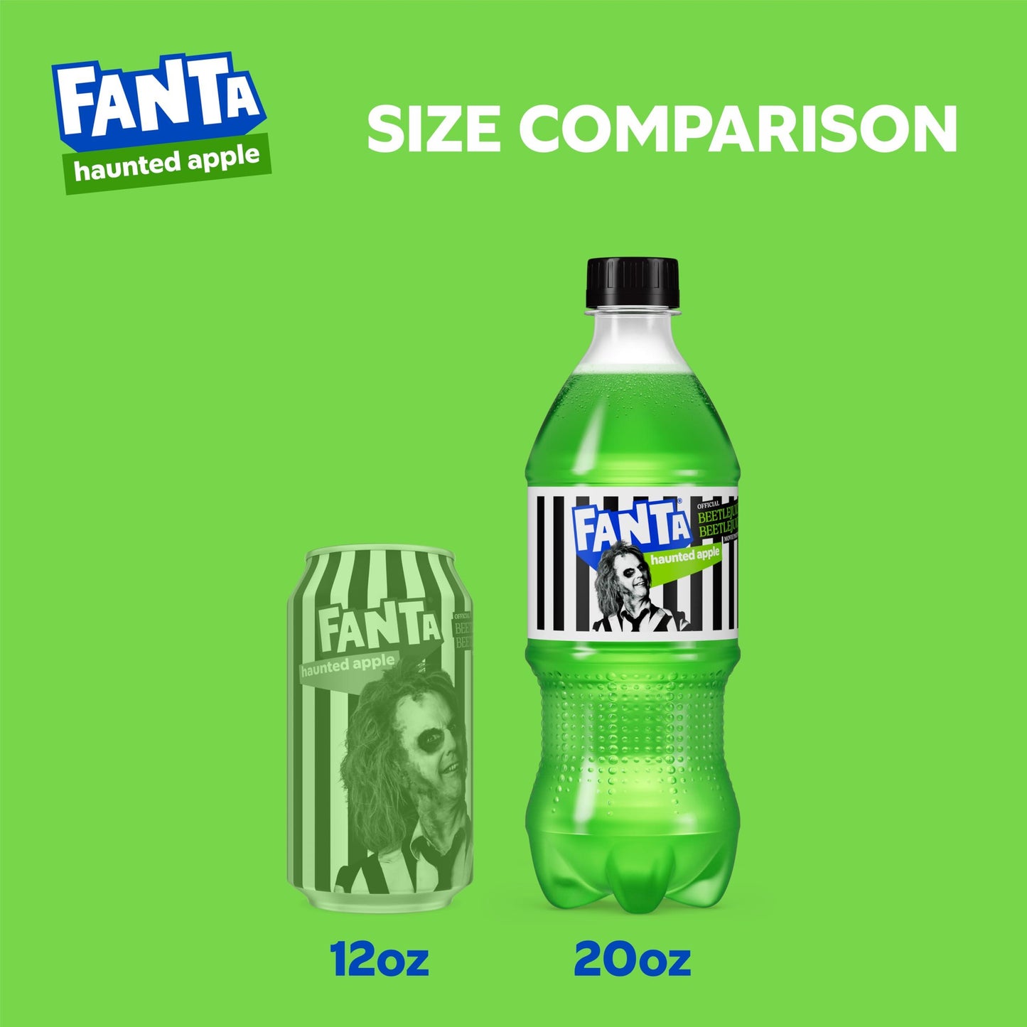 Limited Edition Fanta Haunted Apple Beverage 20oz