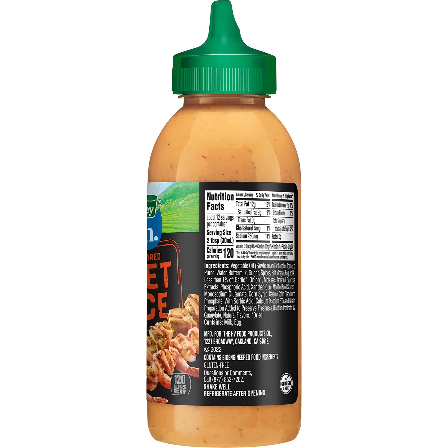 Hidden Valley Ranch Seafood Sauce - 12 oz Squeezable Bottle, 6-Pack