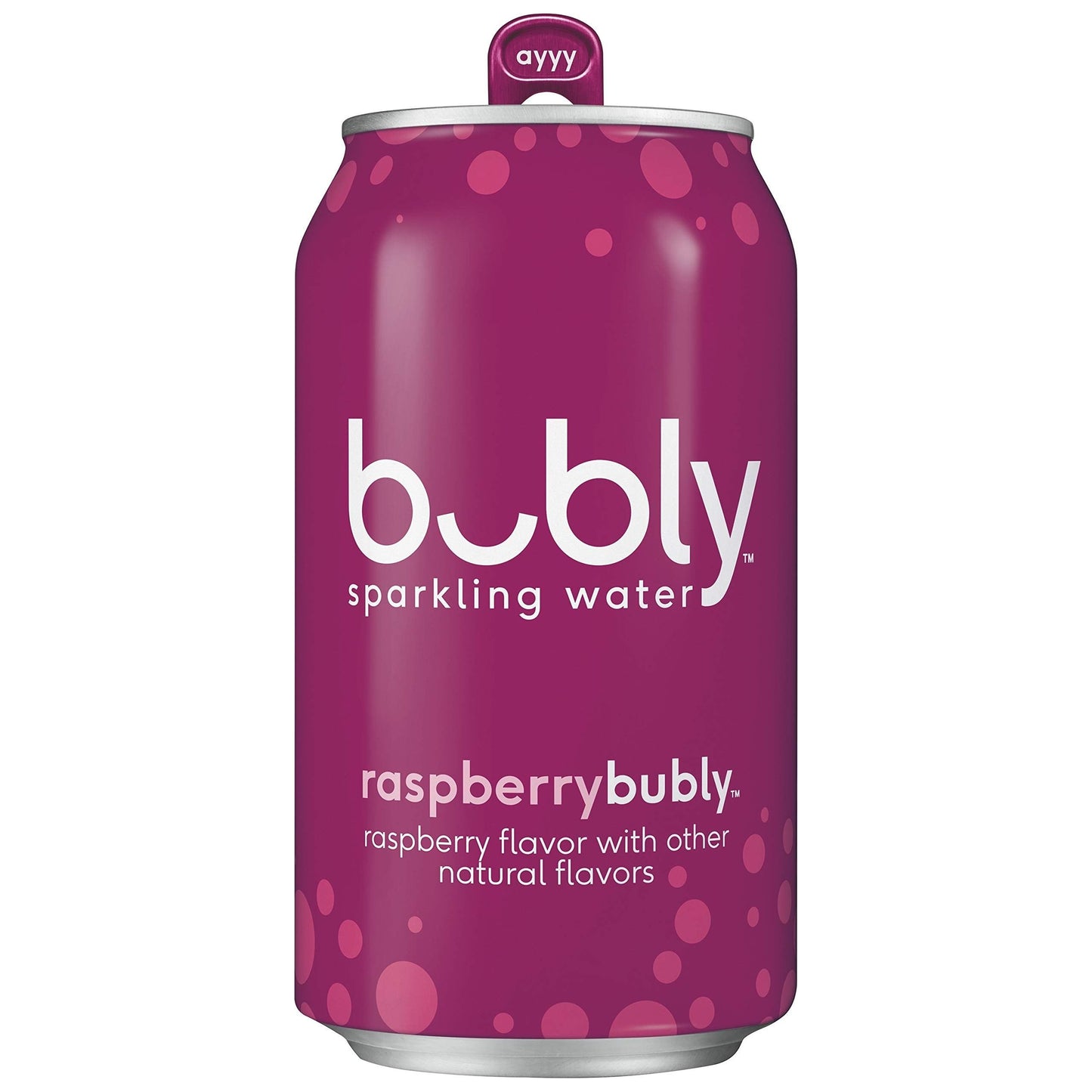 bubly Raspberry Sparkling Water – 18 Cans of Refreshing 12 oz Bubbles