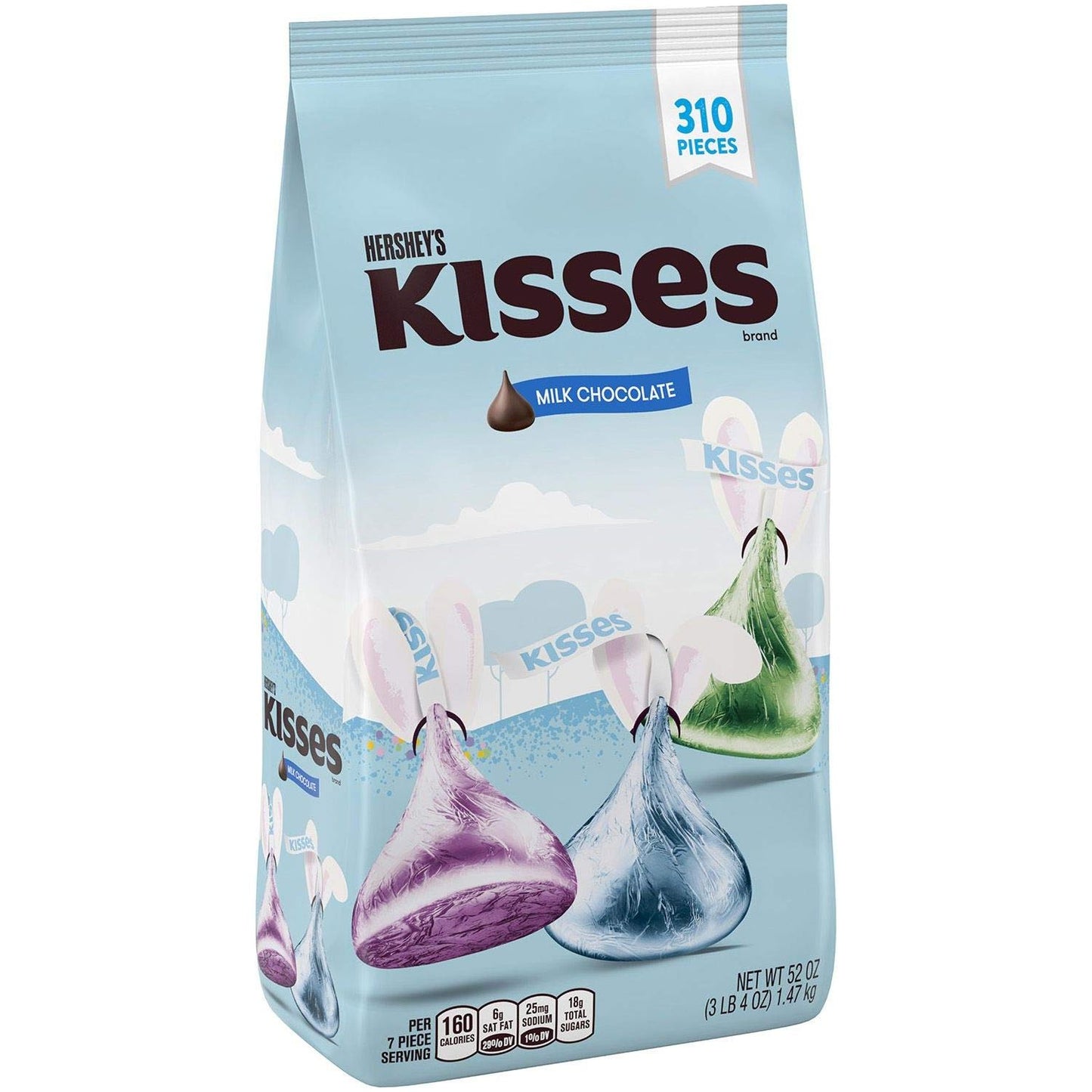 Hersheys Easter Pastel Milk Chocolate Kisses (52 Ounce 310 pcs.)