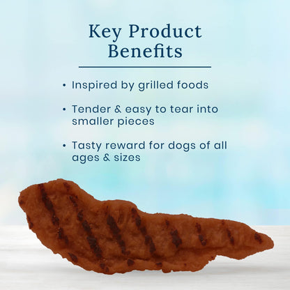 Blue Buffalo Nudges Grillers Natural Dog Treats Made with Real Steak, 16-oz. Bag