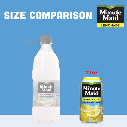 Minute Maid Lemonade Fruit Juice, 12 fl oz, 12 Cans