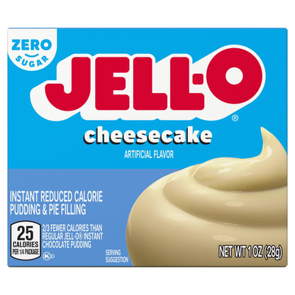 Jell-O Sugar-Free Cheesecake Pudding & Pie Filling - 6 Pack of 1 oz Boxes