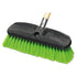 Rubbermaid Commercial 10 Inch, Threaded or Tapered Window/Car Washing Brush, Nylon Fill, Green (FG9B7200GRN) - Rubbermaid