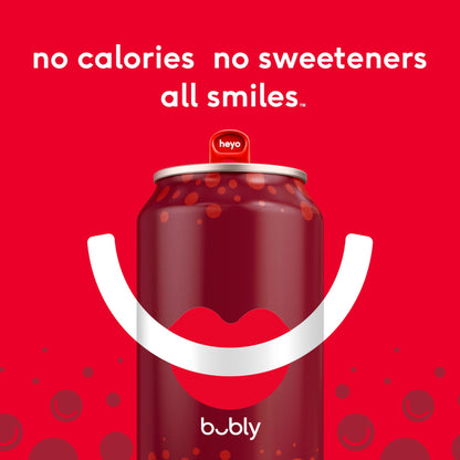 bubly Sparkling Water, Lemon Sorbet, 12oz Cans (8 Pack)