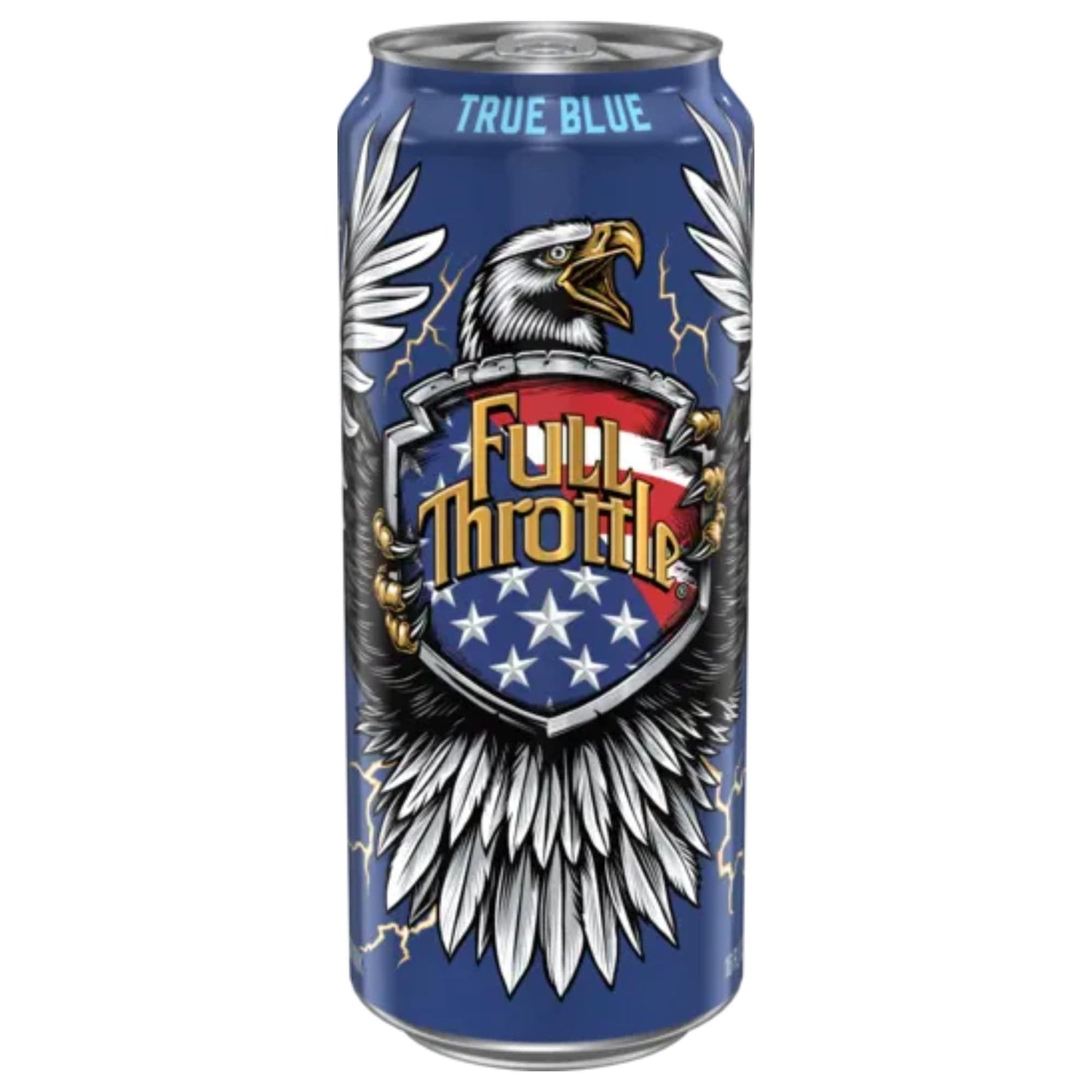 Full Throttle Energy Drink - Refreshing Blue Agave Flavor - 16 Ounce Cans (12 Pack)