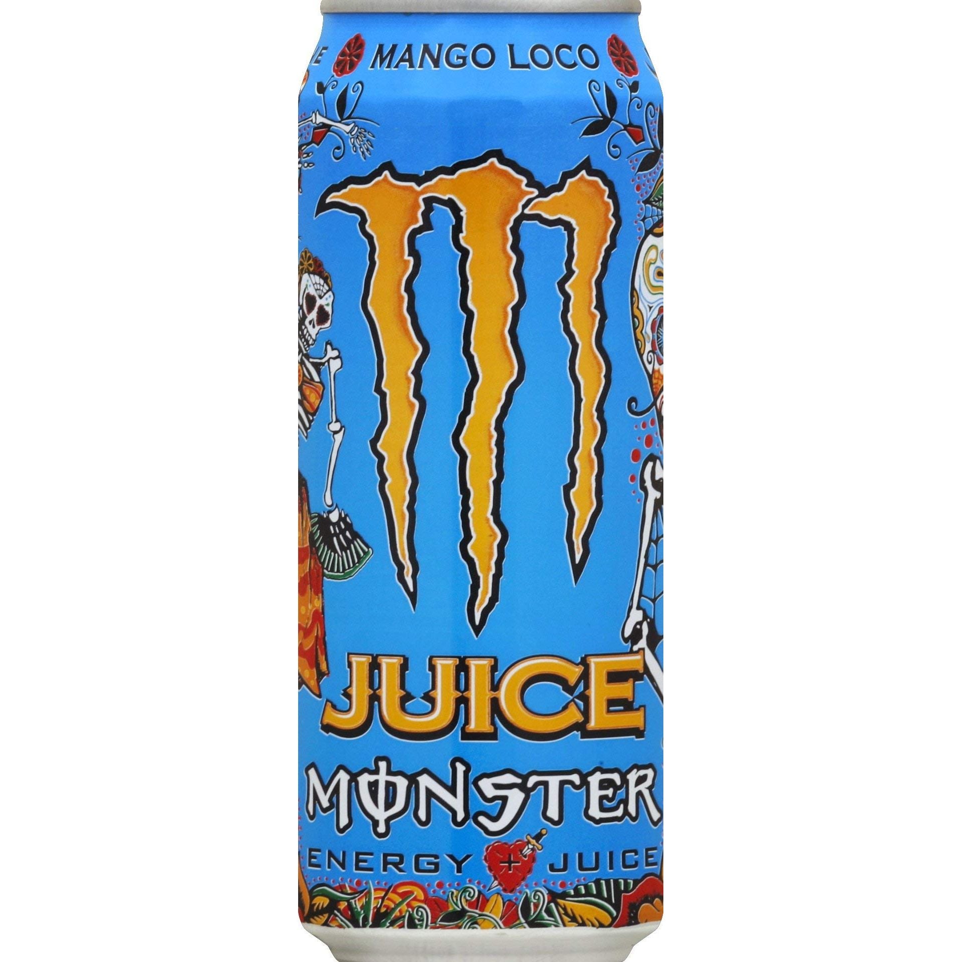 Mango Loco Monster Energy Drink, 16 oz - Monster Energy