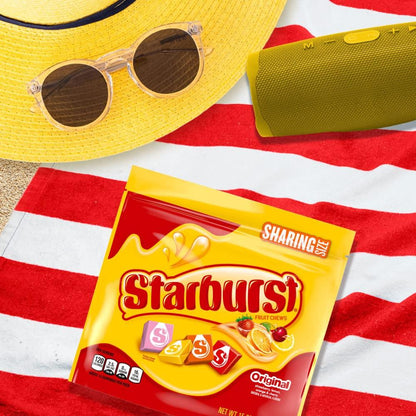 Starburst Original Fruit Chews Chewy Candy, Sharing Size - 15.6 oz Bag