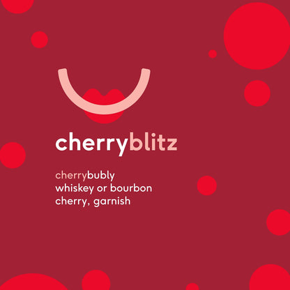 Bubly Sparkling Water, Cherry, 12 fl Oz. Cans (18 Pack)