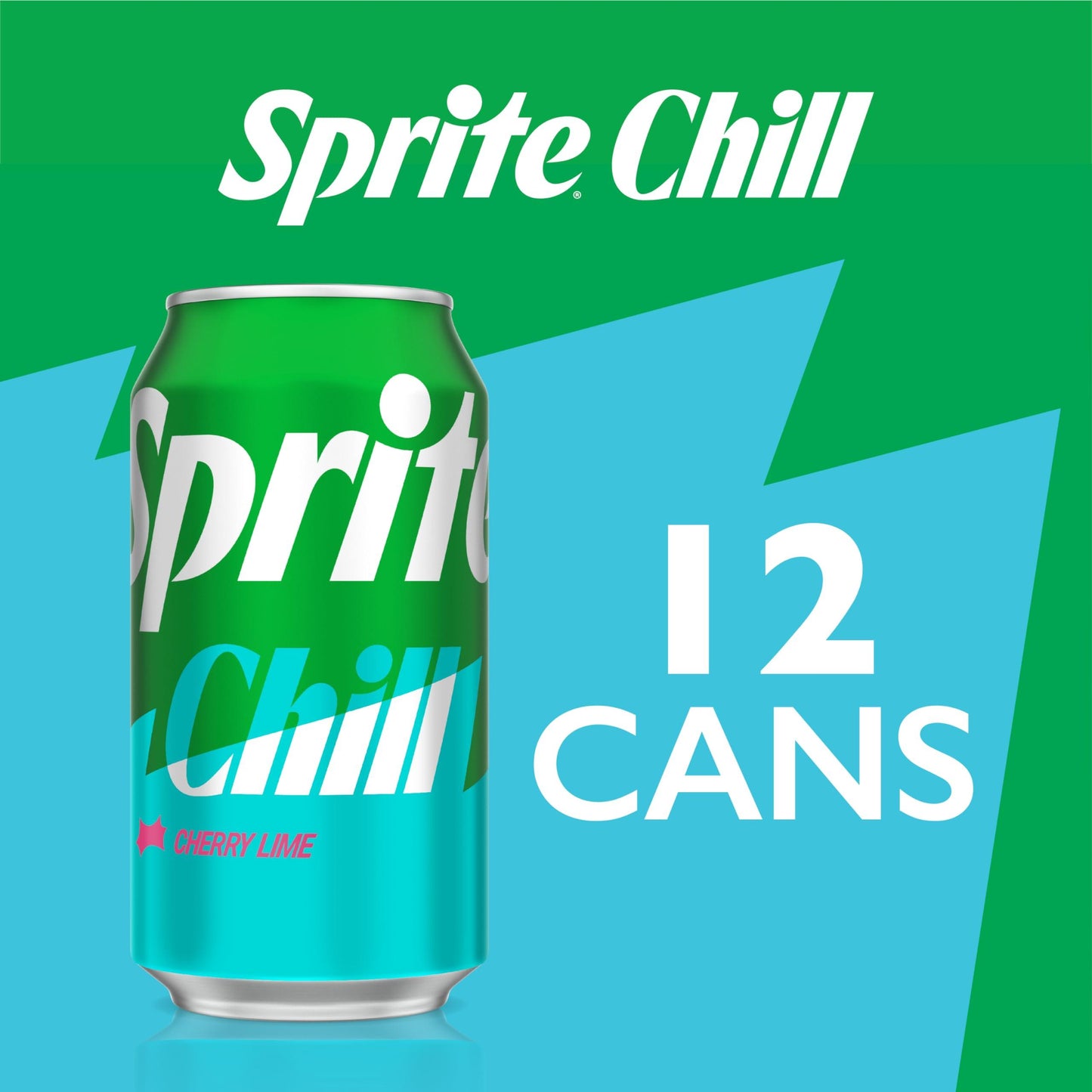 Sprite Chill Refreshment Cans, 12 oz, Pack of 12