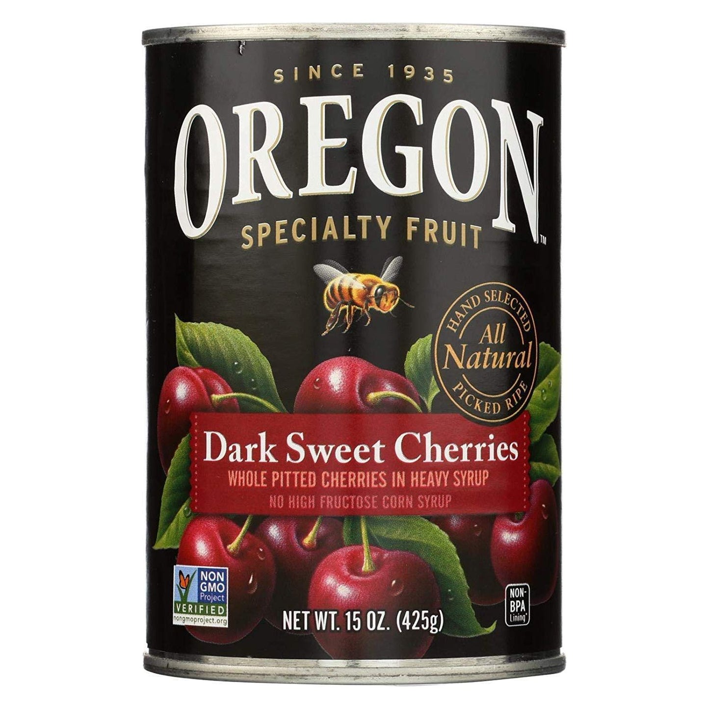 Oregon Specialty Fruit Sweet Dark Cherries 15 oz