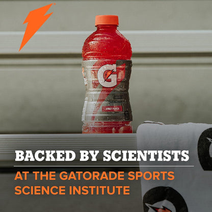 Gatorade Fruit Punch, 12 Fl Oz Bottles, 12 Pack