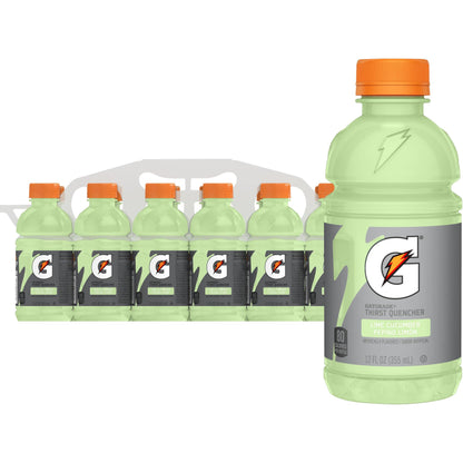 Gatorade Lime Cucumber Thirst Quencher, 12 Fl Oz Bottles, 12 Pack