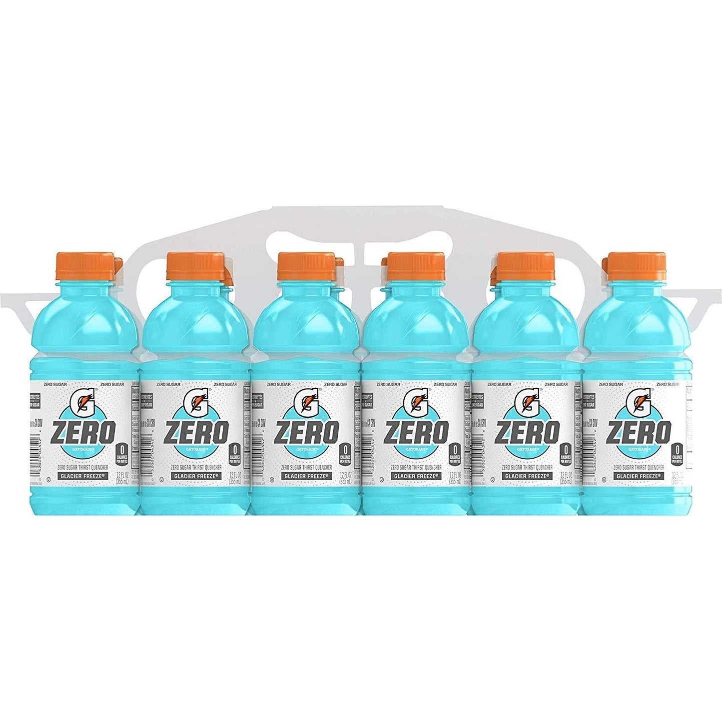 Gatorade Piece Zero Glacier Freeze, 12 Fluid Ounce pack of 12