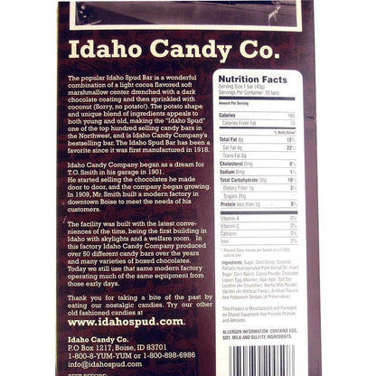 18ct-Owyhee Idaho Spud Chocolate Candy Bars