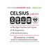 Celsius Raspberry Acai Green Tea Energy Drink, 12 Fl Oz Cans – 12 Pack