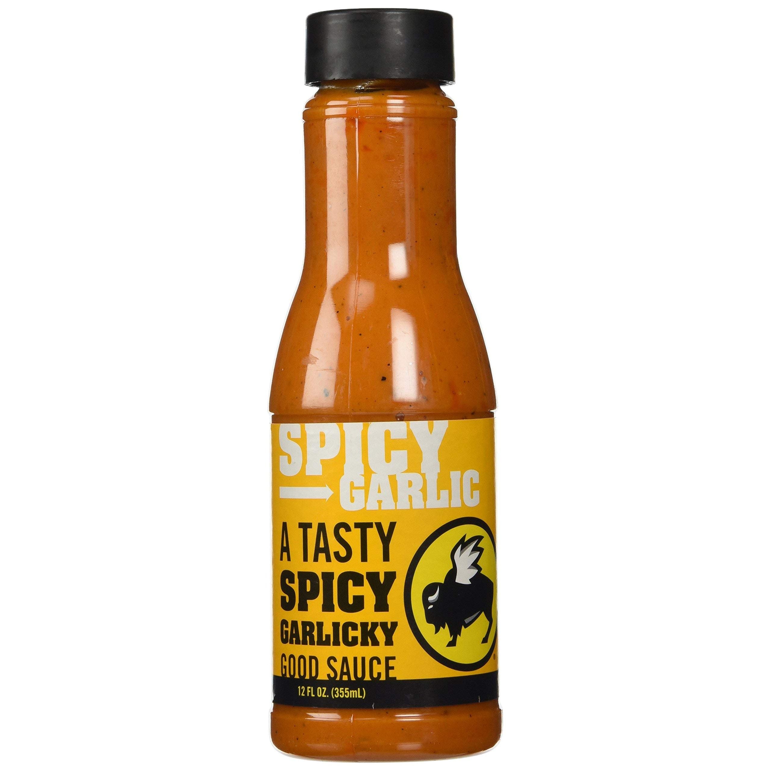 Buffalo Wild Wings Spicy Garlic Sauce - Triple Pack of 12 oz Bottles - Buffalo Wild Wings