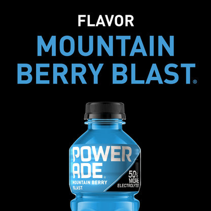 POWERADE Mountain Berry Blast Sports Drink, 20 fl oz, 8-Pack