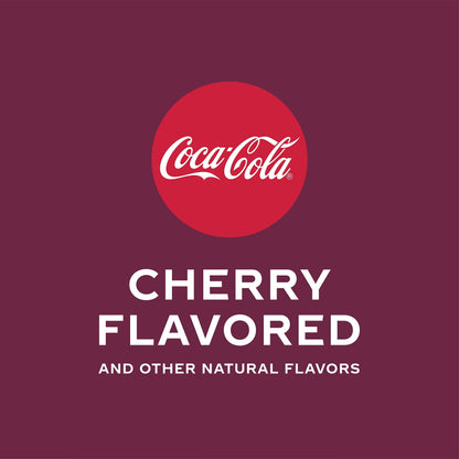 Cherry Coca-Cola Sparkling Soda, 16.9 fl oz, 6 Pack Bottles