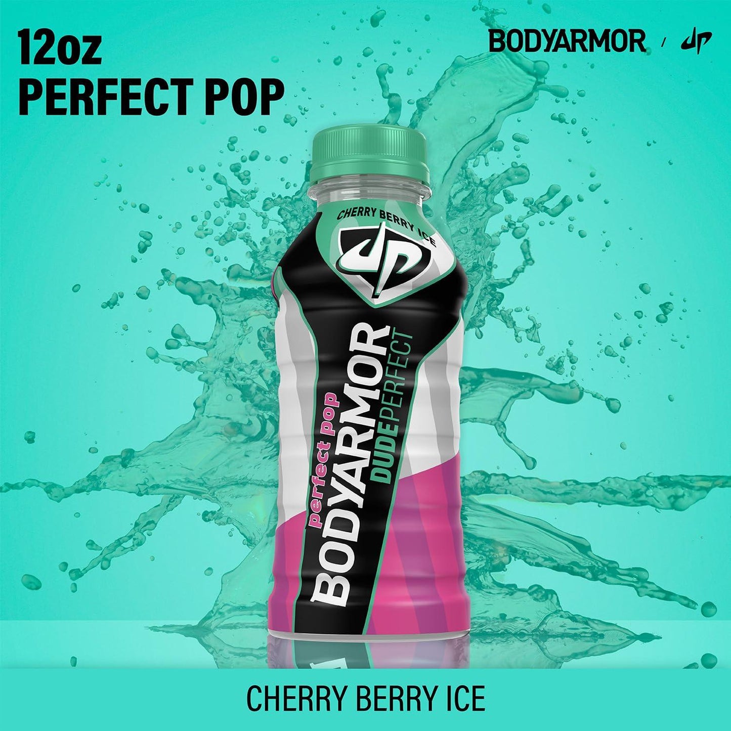 BODYARMOR Dude Perfect Cherry Berry Freeze Sports Drink, 12 fl oz, 24 Count Pack